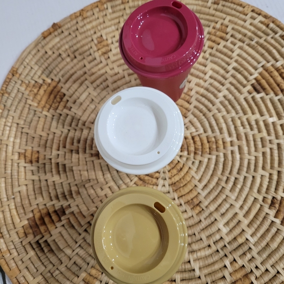 Starbucks 2013 Three Metallic Iridescent Holiday Christmas Tumblr 16 oz - Picture 3 of 3